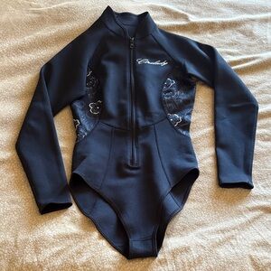 Black Long Sleeve wetsuit